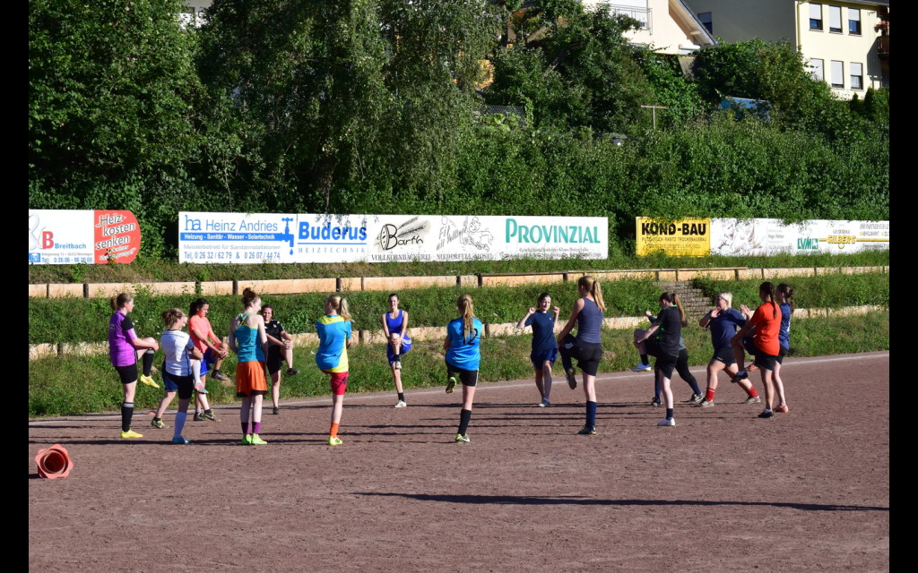 erstes training 00